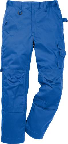 Fristads Icon One Baumwoll-Hose 2112 KC, mit Knietaschen - Königsblau/C44 114119-530-C44