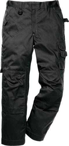 Fristads Icon One Baumwoll-Hose 2112 KC, mit Knietaschen - Schwarz/C162 114119-940-C162