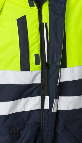 Fristads High Vis Airtech® Winteroverall Kl. 3 8015 GTT - Warnschutz-Gelb/Marine/M2M 119627-171-M2M