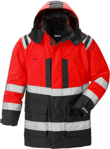 Fristads High Vis Airtech® 3in1 Parka Kl. 3 4036 GTT - Warnschutz-Rot/Schwarz/S 119628-396-S