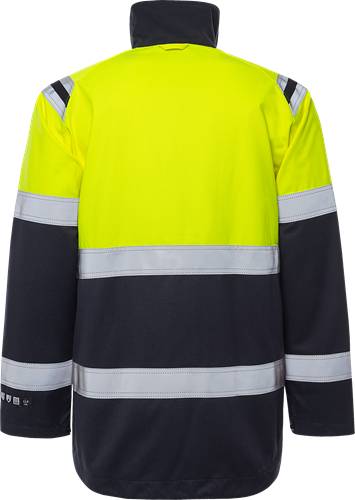 Fristads Flamestat High Vis Jacke Kl. 2 4176 ATHS - Warnschutz-Gelb/Marine/M2M 120929-171-M2M