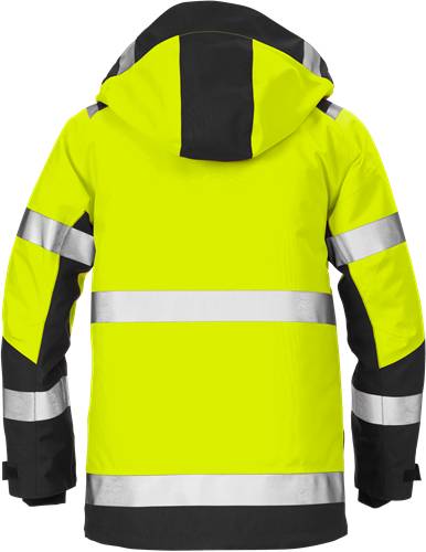 Fristads High Vis GORE-TEX Jacke Kl. 3 4988 GXB - Warnschutz-Gelb/Schwarz/M2M 120987-196-M2M