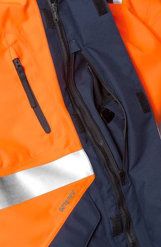Fristads High Vis GORE-TEX Jacke Kl. 3 4988 GXB - Warnschutz-Orange/Marine/M2M 120987-271-M2M
