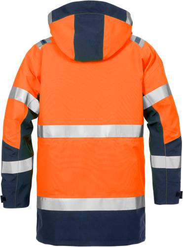 Fristads High Vis GORE-TEX 3-in-1 Winterparka Kl.3 4989 GXB - Warnschutz-Orange/Marine/XS 120988-271-XS