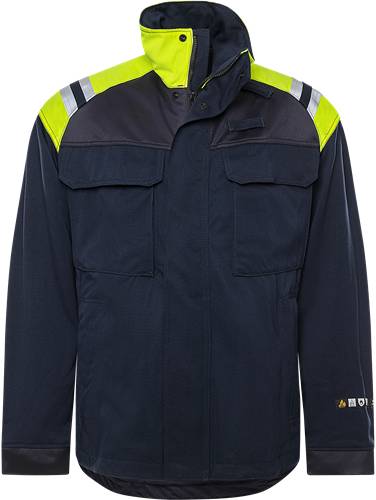 Fristads Flamestat Jacke 4965 MFA - Marine/Gelb/L 122286-556-L
