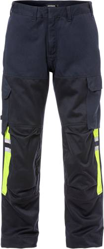 Fristads Flamestat Hose 2165 MFA - Marine/Gelb/C56 122287-556-C56