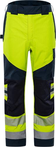 Fristads Flamestat High Vis GORE-TEX PYRAD® Hose Kl. 2 2095 GXE - Warnschutz-Gelb/Marine/M2M 125618-171-M2M