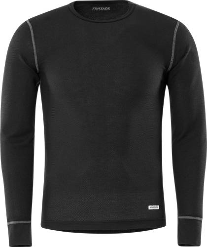Fristads T-Shirt Langarm 787 OF - Schwarz/S 127353-940-S