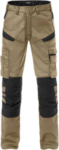 Fristads Hose 2555 STFP - Khaki/Schwarz/D104 129482-299-D104
