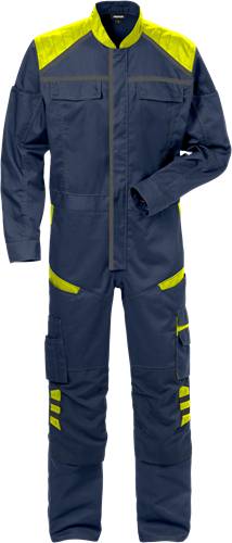 Fristads Overall 8555 STFP - Marine/Gelb/2XL 129485-556-2XL