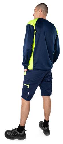 Fristads Shorts 2562 STFP - Marine/Gelb/C54 129530-556-C54