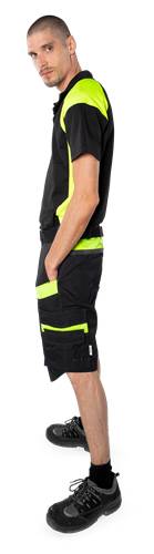 Fristads Shorts 2562 STFP - Schwarz/Gelb/C52 129530-982-C52