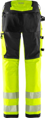 Fristads High Vis Green Stretchhose Kl. 2 2645 GSTP - Warnschutz-Gelb/Schwarz/M2M 134189-196-M2M