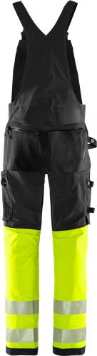 Schwarze taktische Hose mit mehreren Taschen und verstellbaren Riemen, entwickelt für Funktionalität und robuste Verwendung.