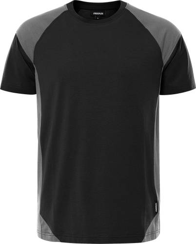 Fristads T-Shirt 7046 GTM - Schwarz/Grau/4XL 300505-996-4XL