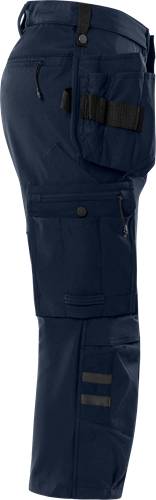 Fristads Handwerker 3/4-Stretch-Hose 2600 GLWS - Dunkel Marineblau/C54 300516-544-C54