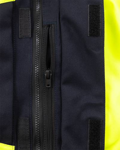 Fristads Flamestat Warnschutz Airtech® Shelljacke Damen Kl. 3 4526 ATHR - Warnschutz-Gelb/Marine/XL 300563-171-XL