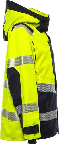 Fristads Flamestat Warnschutz Airtech® Shelljacke Damen Kl. 3 4526 ATHR - Warnschutz-Gelb/Marine/L 300563-171-L