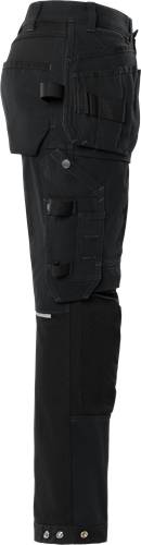 Fristads Handwerker Stretch-Hose Green 2530 GCYD - Schwarz/D112 300864-940-D112