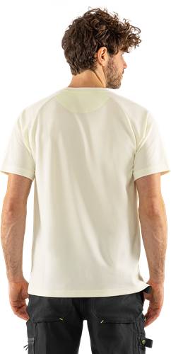 Fristads Funktions-T-Shirt 7555 GPIN - Creme/S 300903-901-S