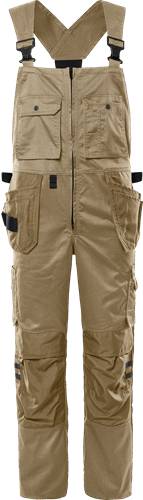 Fristads Green Handwerker-Latzhose 41 GS25 - Khaki/C58 300978-210-C58