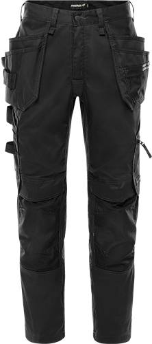 Fristads Green Handwerker-Stretchhose 2900 GWM - Schwarz/D84 301018-940-D84