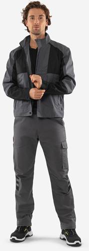 Fristads Green Jacke 4930 GWM - Grau/Schwarz/S 301025-896-S