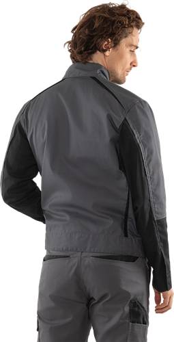 Fristads Green Jacke 4930 GWM - Grau/Schwarz/S 301025-896-S