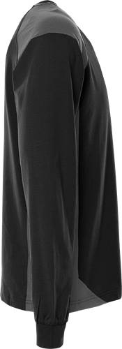 Fristads Langarm-T-Shirt 7071 GTM - Schwarz/Grau/L 301171-996-L