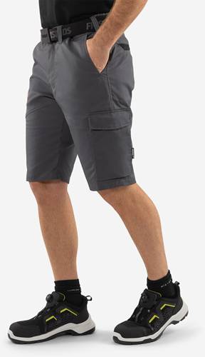 Fristads Green Shorts 2932 GWM - Grau/Schwarz/M2M 301235-896-M2M
