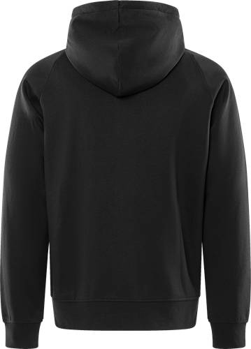 Fristads Sweatshirt-Jacke mit Kapuze 7550 GSM - Schwarz/Grau/XL 301424-996-XL
