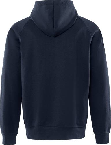 Fristads Sweatshirt mit Kapuze 7551 GSM - Dunkel Marineblau/Warnschutz-Gelb/S 301425-557-S