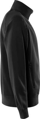 Fristads Sweatshirt-Jacke 7552 GSM - Schwarz/Grau/L 301426-996-L