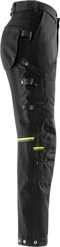 Fristads Handwerker Stretchhose 2801 GHST - Schwarz/D104 301506-940-D104