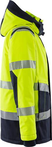Fristads Flamestat High Vis Airtech® Winterparka Kl.3 4086 ATHR - Warnschutz-Gelb/Marine/M 301497-171-M