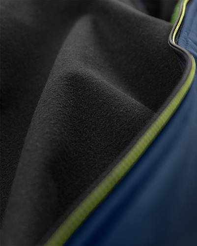 Fristads Hooded softshell jacket 4655 GBF - Marine/Gelb/2XL 301521-556-2XL