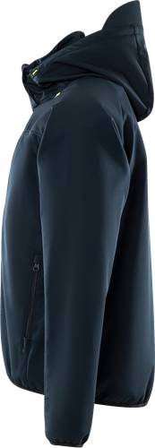 Fristads Hooded softshell jacket 4655 GBF - Dunkel Marineblau/Warnschutz-Gelb/3XL 301521-557-3XL