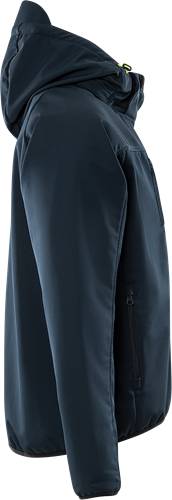 Fristads Hooded softshell jacket 4655 GBF - Dunkel Marineblau/Warnschutz-Gelb/3XL 301521-557-3XL