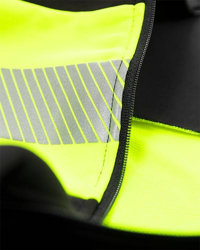 Fristads High Vis Sweatjacke Kl 1 7531 GKC - Warnschutz-Gelb/Schwarz/L 301562-196-L