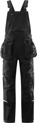 Fristads Handwerker-Latzhose 1830 GSTT - Schwarz/C56 301699-940-C56