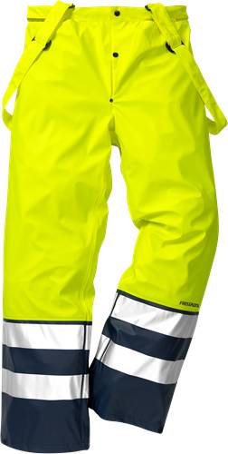 Fristads High Vis Regenhose Kl. 2 2625 RS - Warnschutz-Gelb/Marine/XS 111376-171-XS