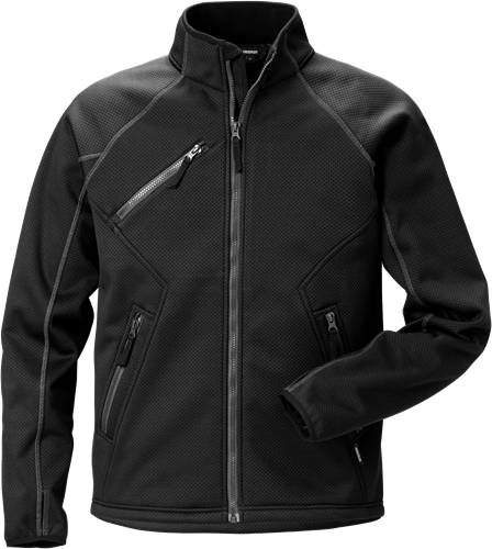 Fristads Softshell Stretch-Jacke 4905 SSF - Schwarz/S 120962-940-S