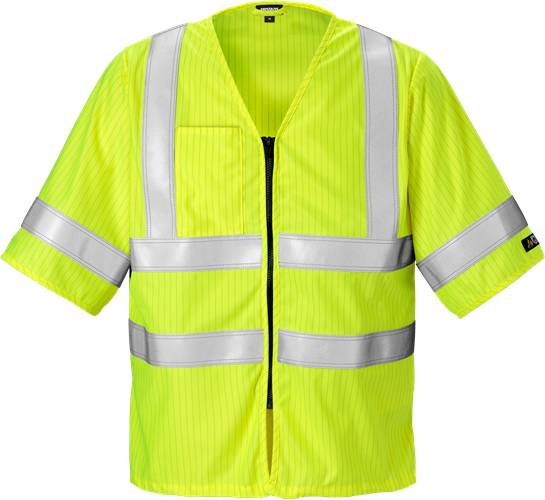 Fristads Flame High Vis Weste Kl. 3 5023 FHA - Warnschutz-Gelb/S/M 124295-130-S/M