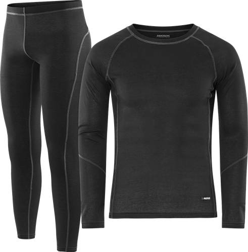 Fristads Unterwäsche-Set 7416 UE - Schwarz/3XL 127382-940-3XL