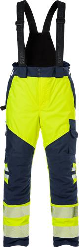 Fristads High Vis Airtech® Überhose Kl. 2 2515 GTT - Warnschutz-Gelb/Marine/4XL 127662-171-4XL