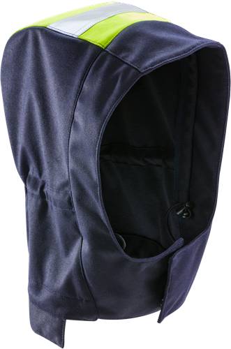 Fristads Flamestat Softshell-Kapuze 9155 FSS - Warnschutz-Gelb/Marine/XS 130239-171-XS