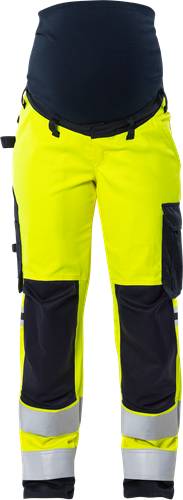 Fristads Flamestat High Vis Umstands-Stretch-Hose, KL. 2 2507 ATHF - Warnschutz-Gelb/Marine/34 133137-171-34