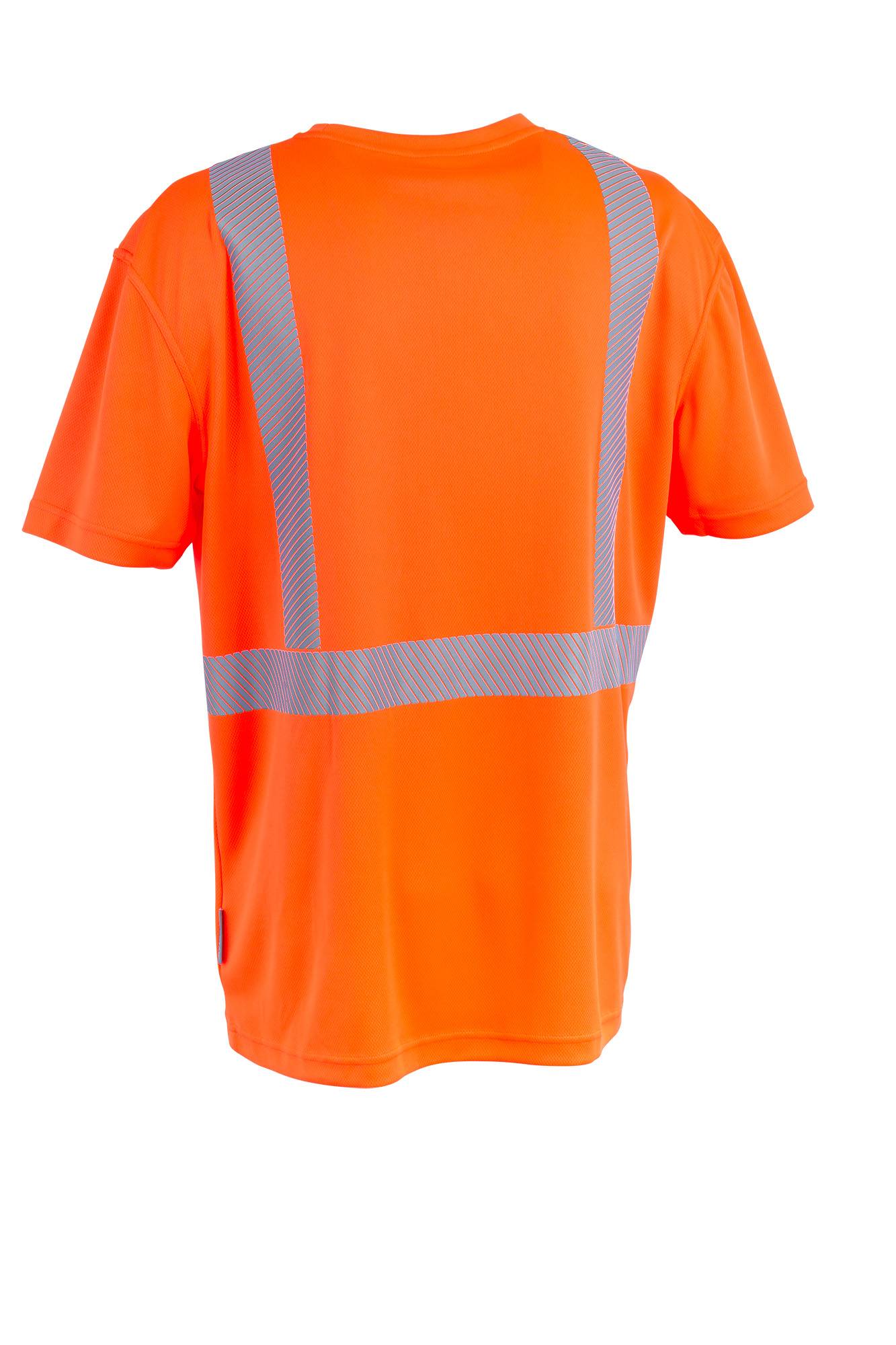 Planam Norit Warnschutz T-Shirt kurzarm orange M 5880048