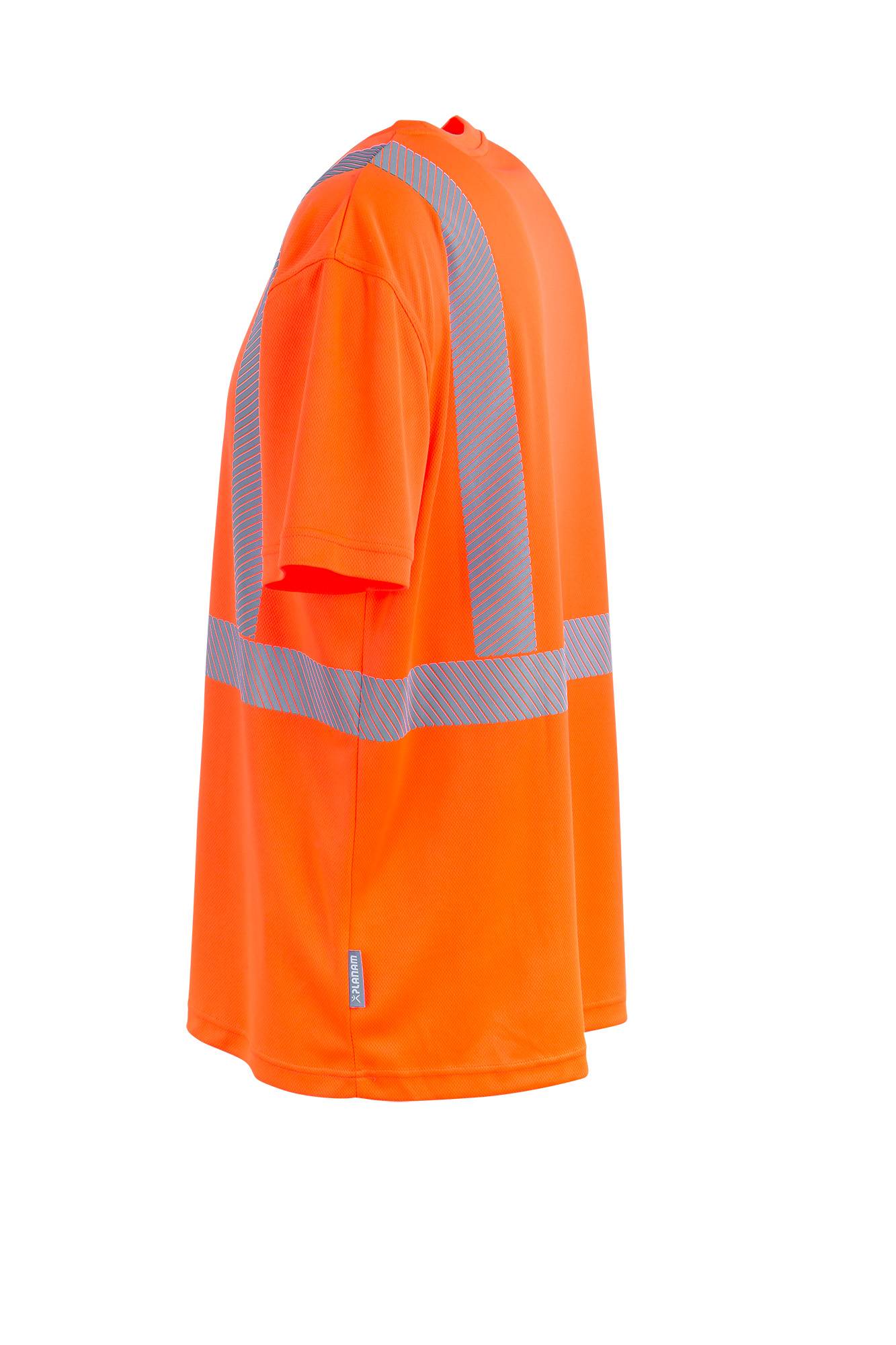 Planam Norit Warnschutz T-Shirt kurzarm orange M 5880048