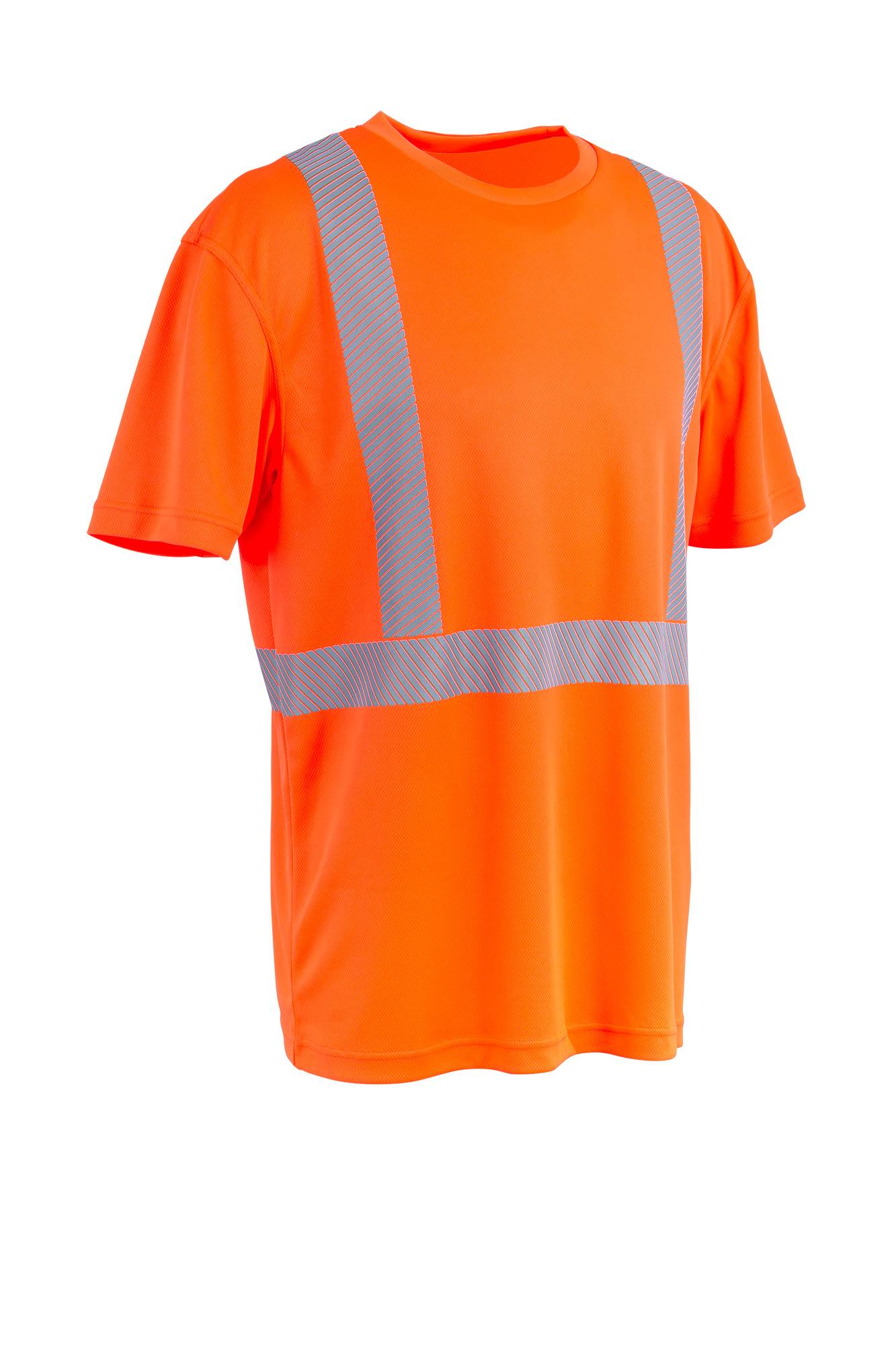 Planam Norit Warnschutz T-Shirt kurzarm orange 4XL 5880068